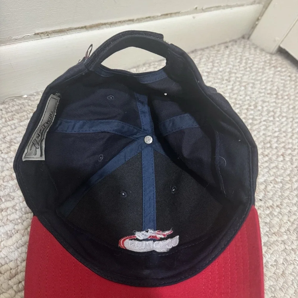 US Open Tennis Hat Cap Strap Back One Size USTA Mens 2009 Flame Ball Sports